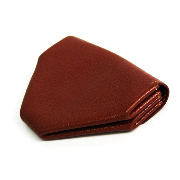 Hermes LE 24 Unisex Leather Coin Purse/coin Case Brown - Picture 2 of 9